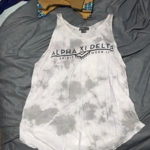 Alpha Xi Delta tank